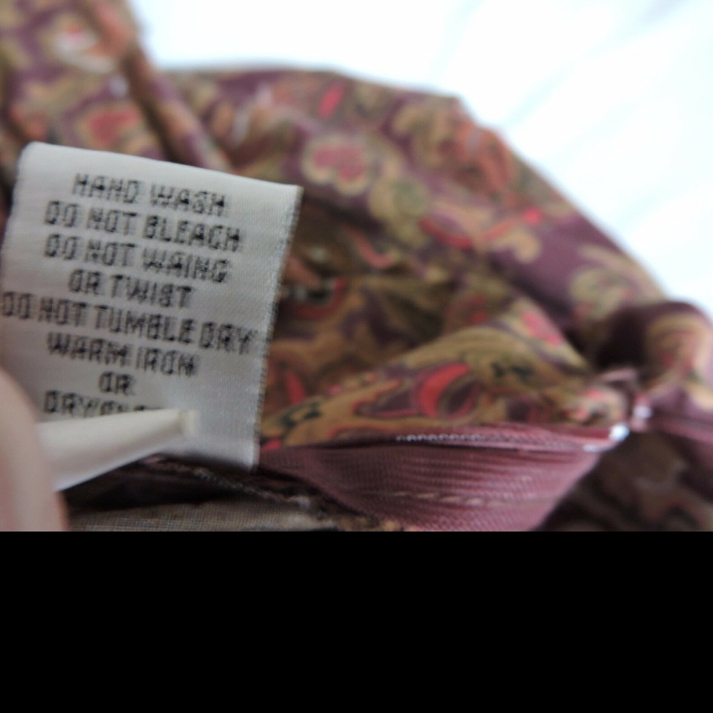 Ishyu Boho Paisley Skirt Womens 6 - Picture 7 of 8